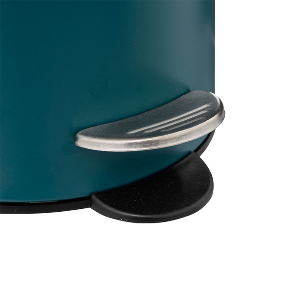 Κάδος Απορριμμάτων Μπάνιου (Φ16.7x25.5) F-V 3lt Dustbin Petrole 174528P