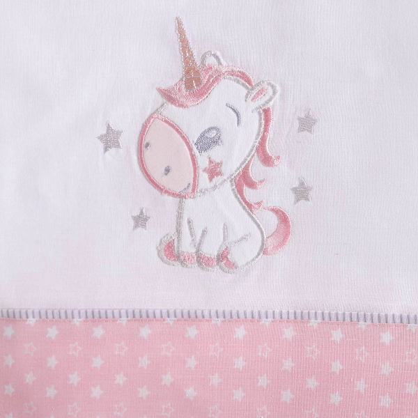 Σεντόνια Κούνιας (Σετ) Rythmos Dash Pink