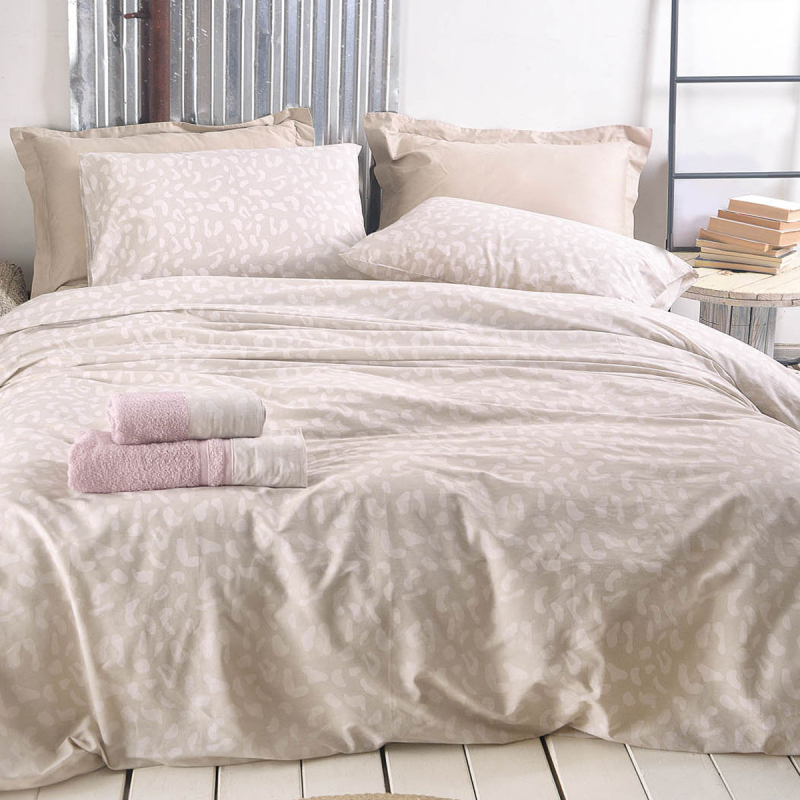 Σεντόνια Μονά (Σετ) Rythmos Diva Oliver Beige