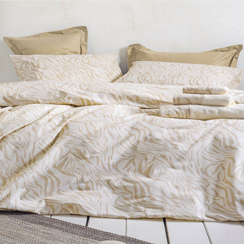 Ζεύγος Μαξιλαροθήκες (50x70) Rythmos Nova Austin Beige