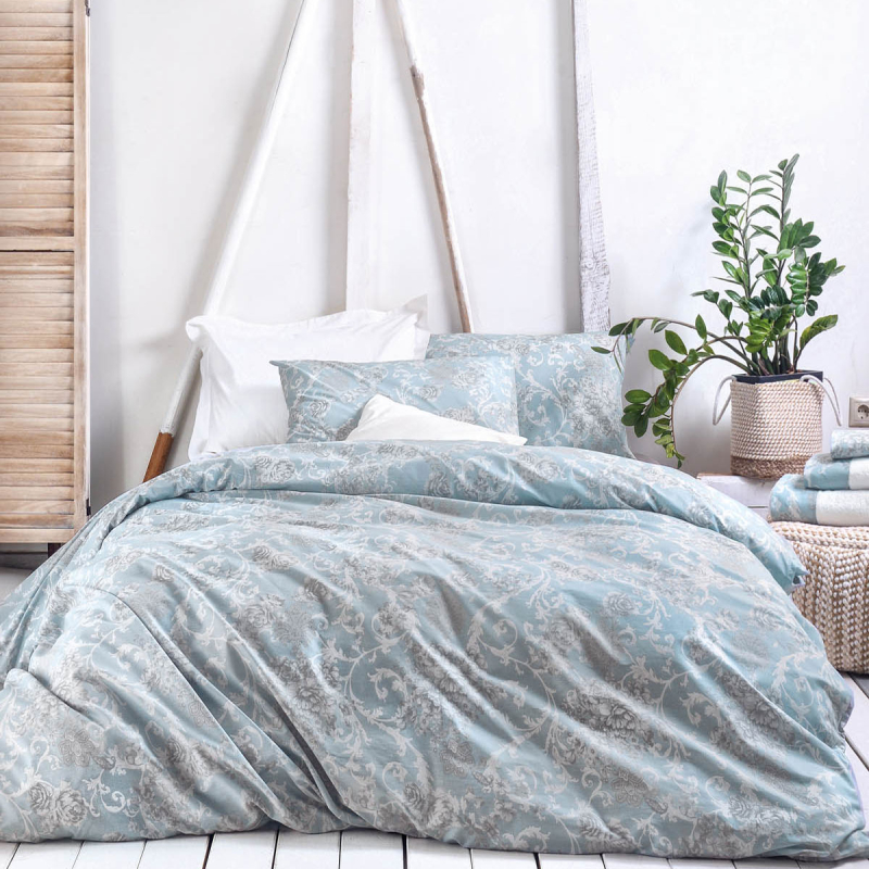 Πάπλωμα Μονό (Σετ 160x240) Rythmos Diva Quin Blue