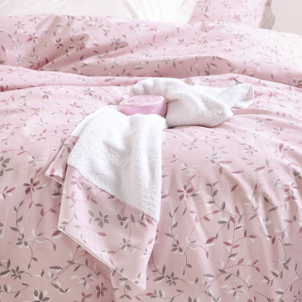 Πάπλωμα Μονό (Σετ 160x240) Rythmos Symbol Carlin Pink