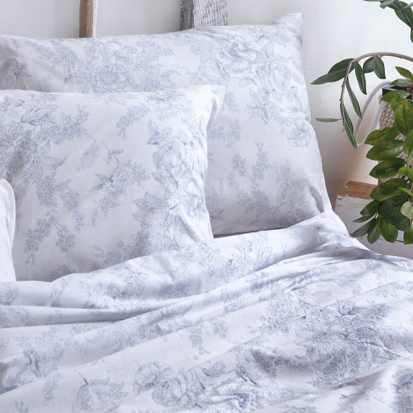 Πάπλωμα Υπέρδιπλο (Σετ 220x240) Rythmos Nova Lucette Blue