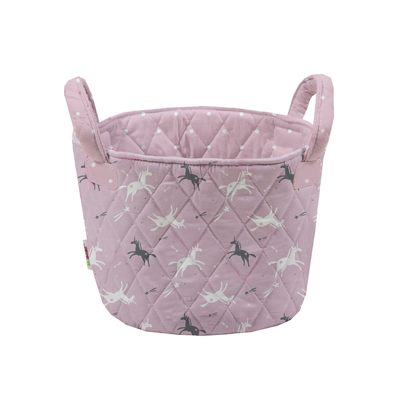 Καλάθι Καλλυντικών (Φ22×18) Minene Pink Unicorn 238296