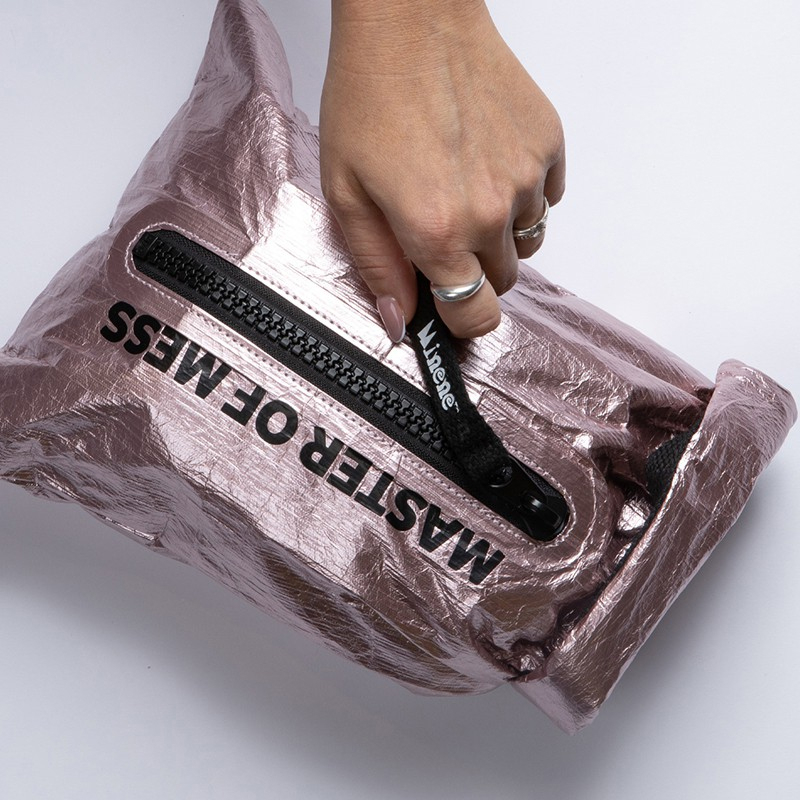 Οργανωτής Καροτσιού Minene Quick Pouch Metallic Pink