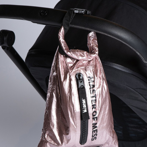 Οργανωτής Καροτσιού Minene Quick Pouch Metallic Pink