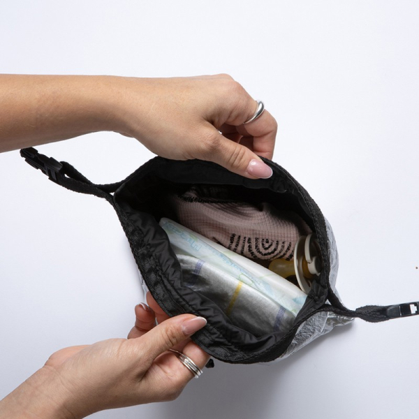 Οργανωτής Καροτσιού Minene Quick Pouch Silver