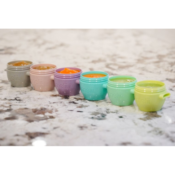 Μπωλ 59ml (Σετ 6τμχ) Melii Snap and Go Pods MEL11000