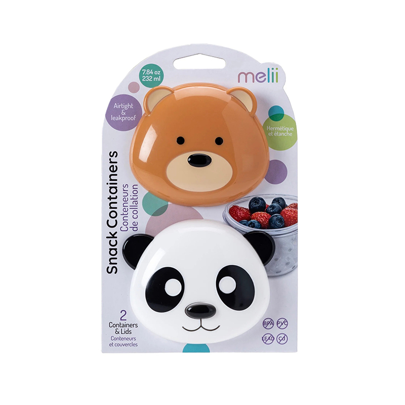 Μπωλ (Σετ 2τμχ) Melii Bear & Panda MEL14700
