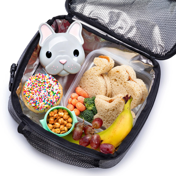 Φαγητοδοχεία (Σετ 2τμχ) Melii Bulldog & Cat MEL14800