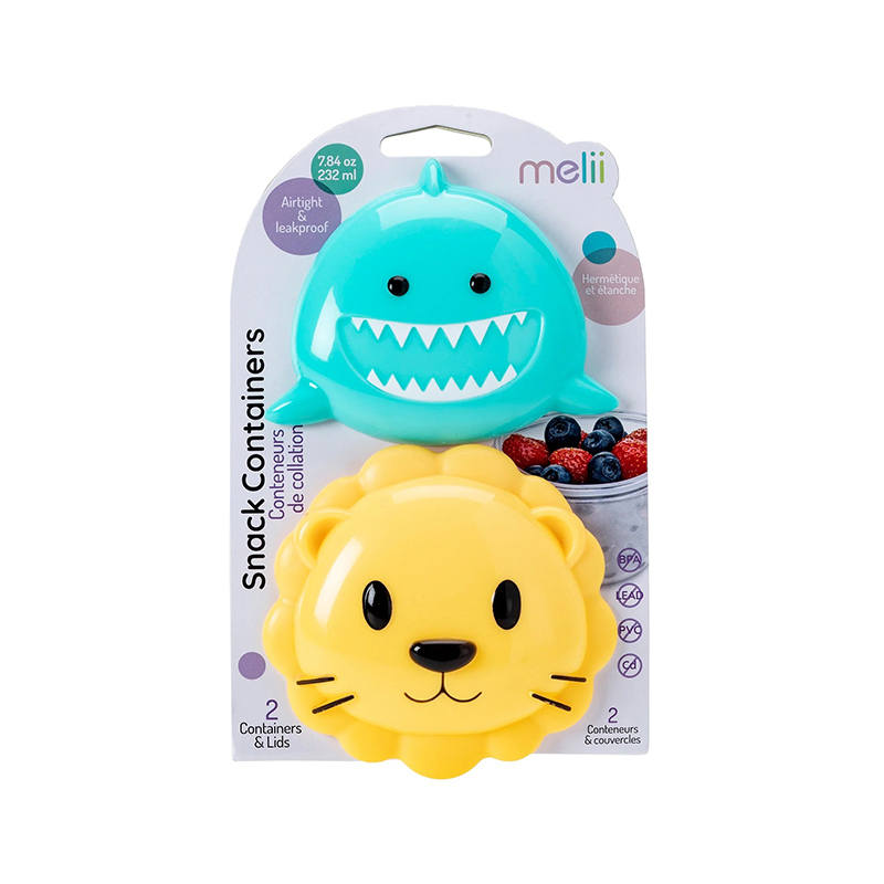 Μπωλ (Σετ 2τμχ) Melii Shark & Lion MEL14900