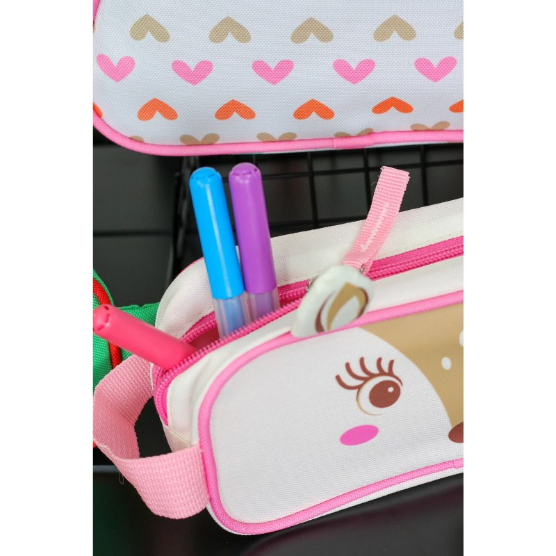 Κασετίνα (19X6X8) Zoocchini Fiona The Fawn Home Παιδικά Σχολείο Σχολικές Κασετίνες Spitishop