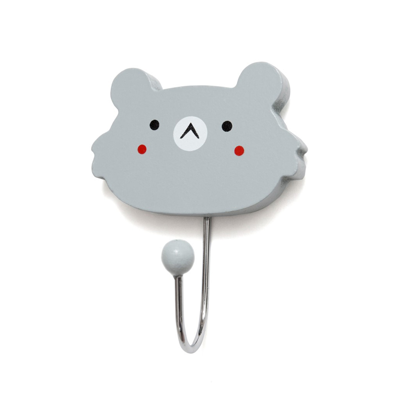 Κρεμαστράκι Τοίχου (7x6x1.2) Petit Monkey Grey Koala PTM-HKFGREY