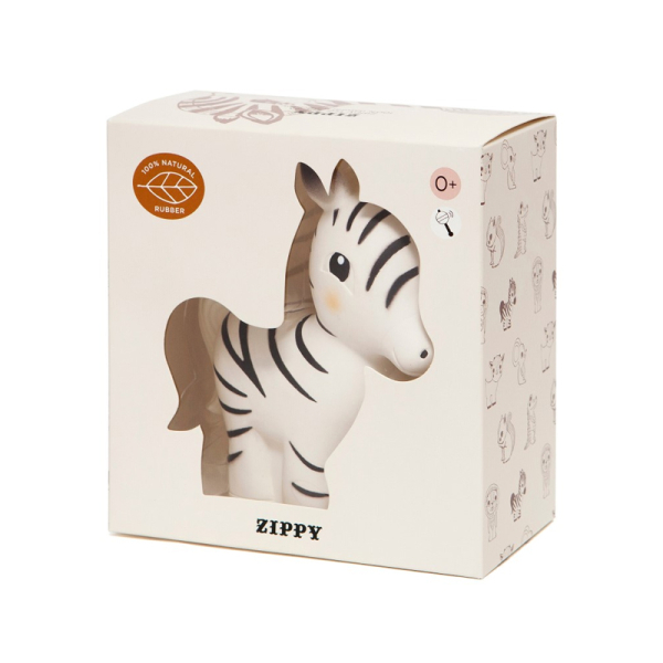 Μασητικό - Κουδουνίστρα Petit Monkey Ζέβρα PTM-NRT1