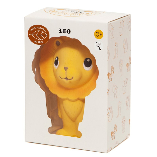 Μασητικό - Κουδουνίστρα Petit Monkey Λιονταράκι PTM-NRT3