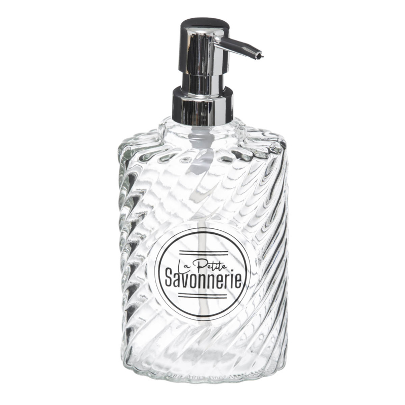 Dispenser Μπάνιου 400ml (9x6.5x20) F-V Transparent 174550