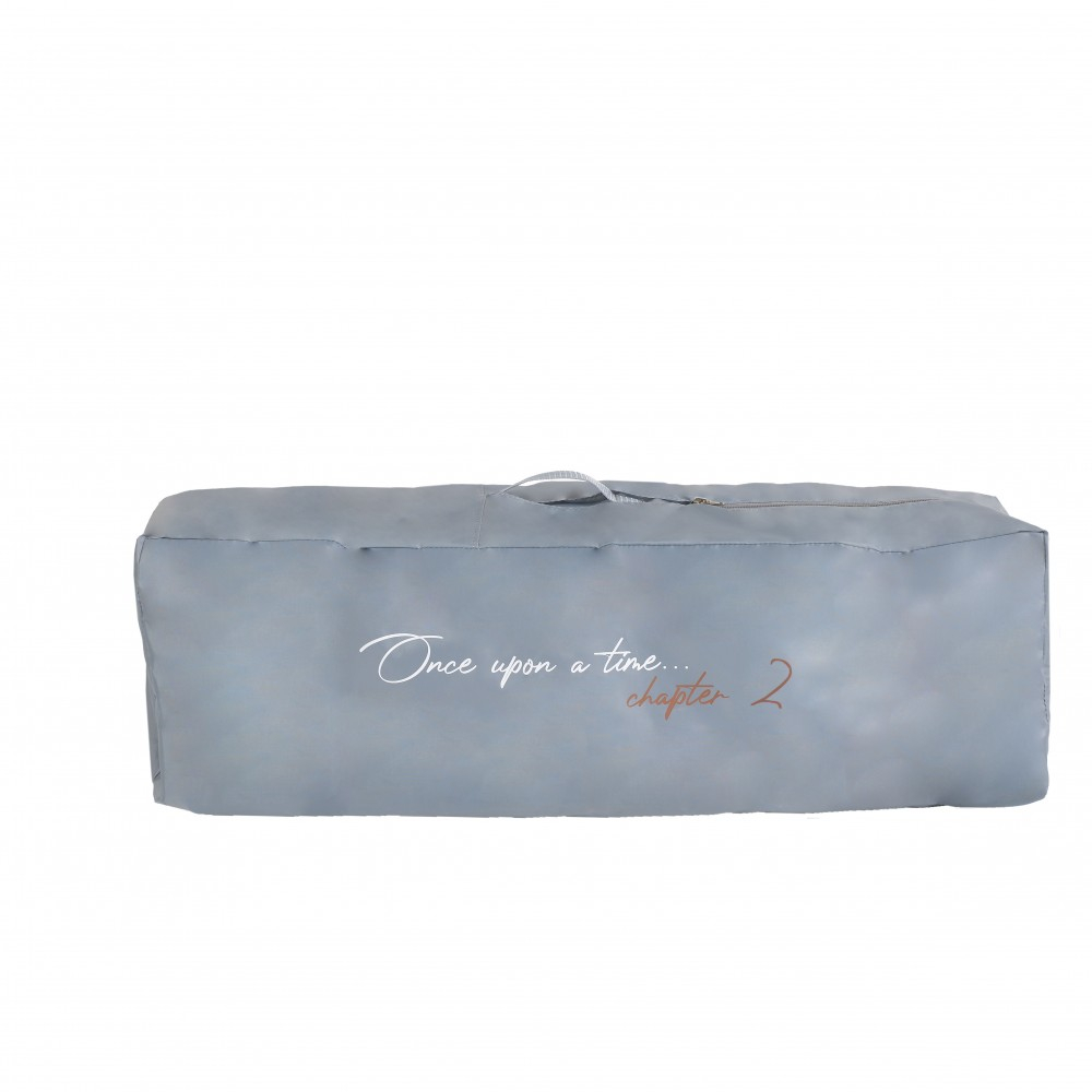 Παρκοκρέβατο 2 Θέσεων (0+ Μηνών Έως 15Kg) Cangaroo Once Upon A Time Pink Home Βρεφικά Παρκοκρέβατα Μωρού Spitishop