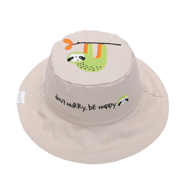 Παιδικό Καπέλο 2 Όψεων Με Προστασία UV FlapjackKids Λιονταράκι