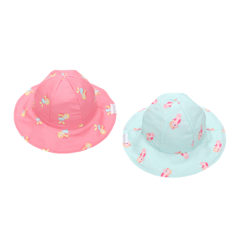 Παιδικό Καπέλο 2 Όψεων Με Αντιηλιακή Προστασία UPF50 FlapjackKids Mermaid