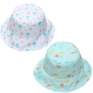 Παιδικό Καπέλο 2 Όψεων Με Προστασία UV FlapjackKids Fish/Jellyfish 6-24 Μηνών 6-24 Μηνών