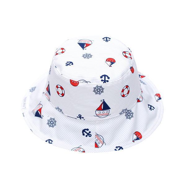 Παιδικό Καπέλο 2 Όψεων Με Προστασία UV FlapjackKids Nautical