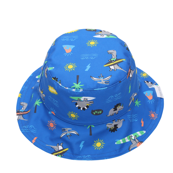 Παιδικό Καπέλο 2 Όψεων Με Προστασία UV FlapjackKids Dino