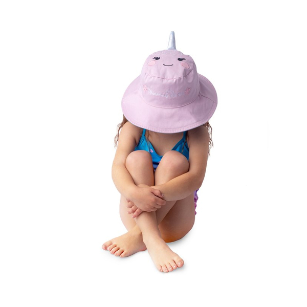 Παιδικό Καπέλο 2 Όψεων Με Προστασία UV FlapjackKids Μονόκερος/Αστερίας