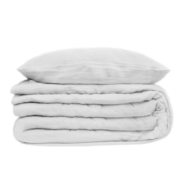 Παπλωματοθήκη Υπέρδιπλη (240x220) + Διακοσμητικές Μαξιλαροθήκες A-S Gaze White 188578Z