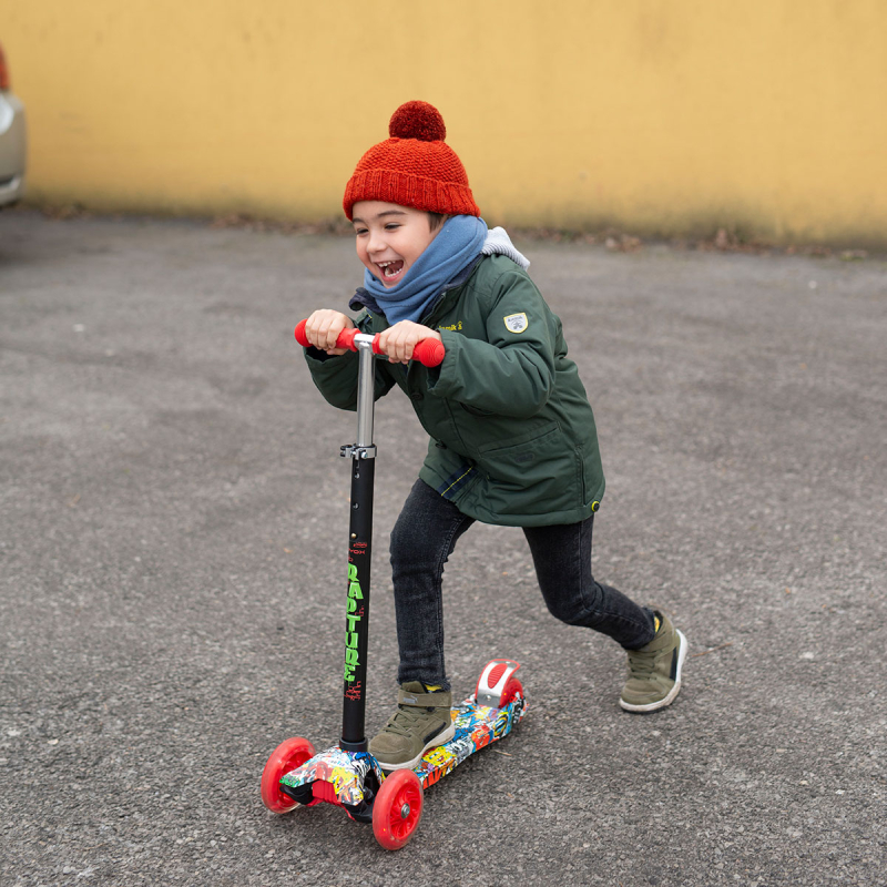 Παιδικό Πατίνι Τρίτροχο (3+ Ετών) Byox Rapture Red