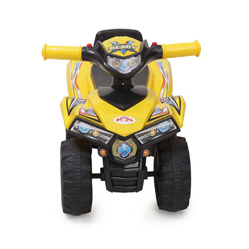 Περπατούρα - Ride On Moni Γουρούνα Atv551 Yellow Home Παιχνίδια Περπατούρες Στράτες Spitishop