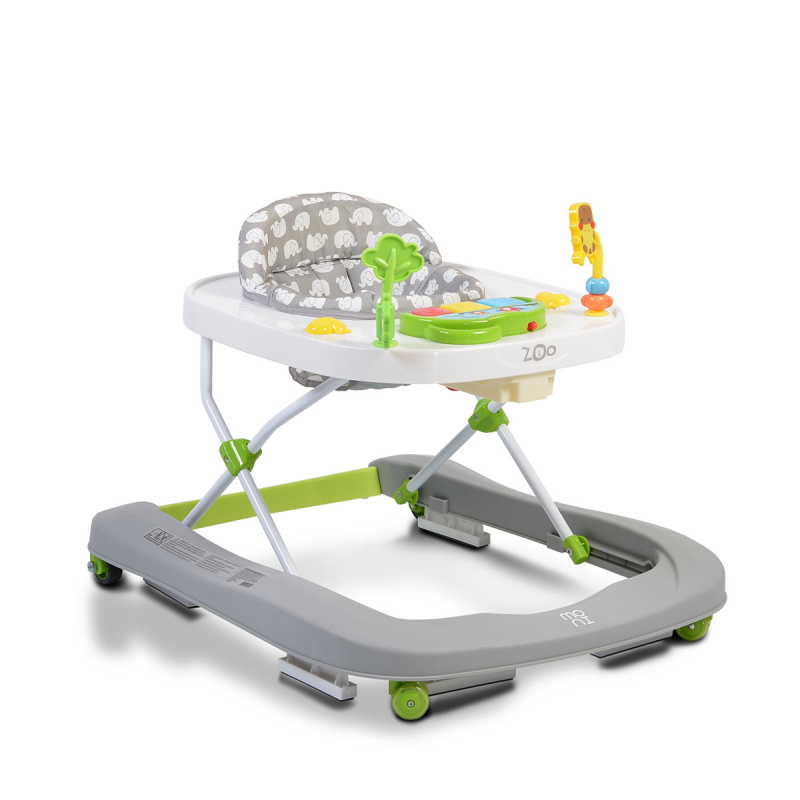 Στράτα (6+ Μηνών) Moni Zoo 2 In 1 Grey