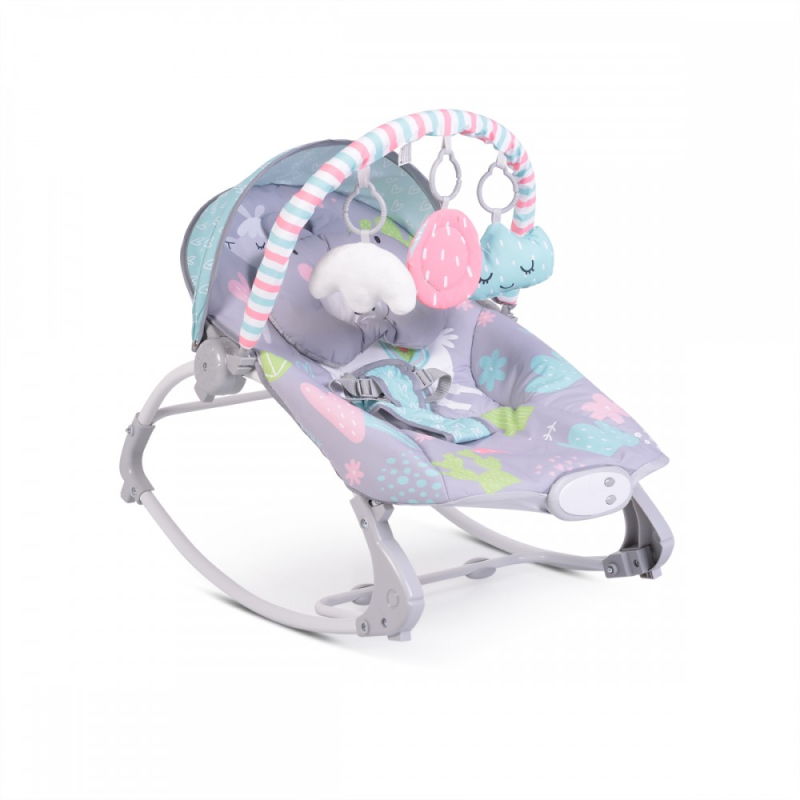 Ρηλάξ Με Μουσική & Δόνηση (0+ Μηνών/Έως 9kg) Moni Llama