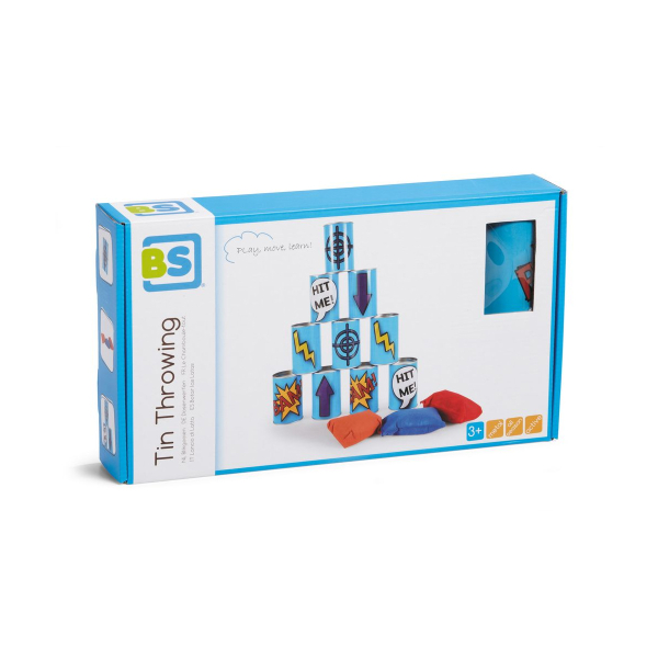 Παιχνίδι Στόχου Bs Toys Τενεκεδάκια Μπλε