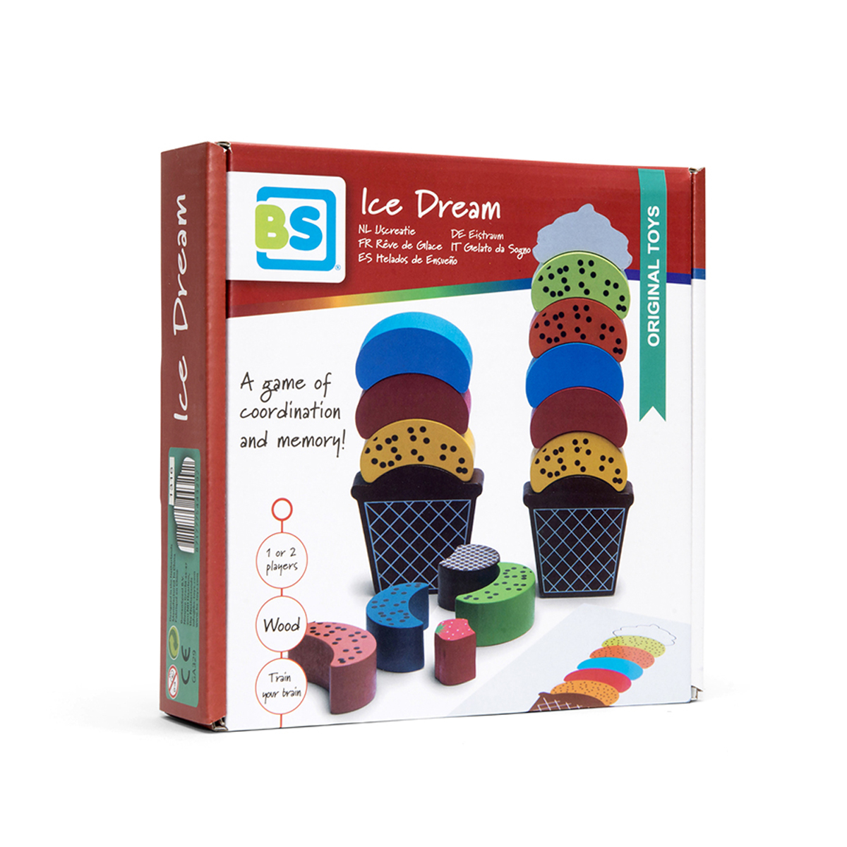 Ξύλινο Παιχνίδι Ισορροπίας Bs Toys Ice Dream Home Παιχνίδια Δραστηριοτήτων Spitishop