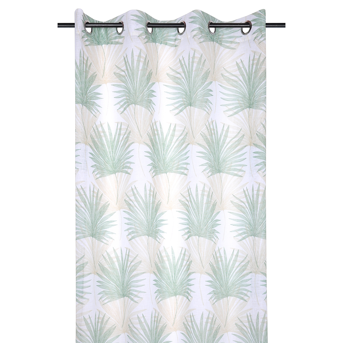 Κουρτίνα (140X260) με Τρουκς S-F Sabal Vert R6B213001Vl Home Κουρτίνες Σαλονιού Spitishop
