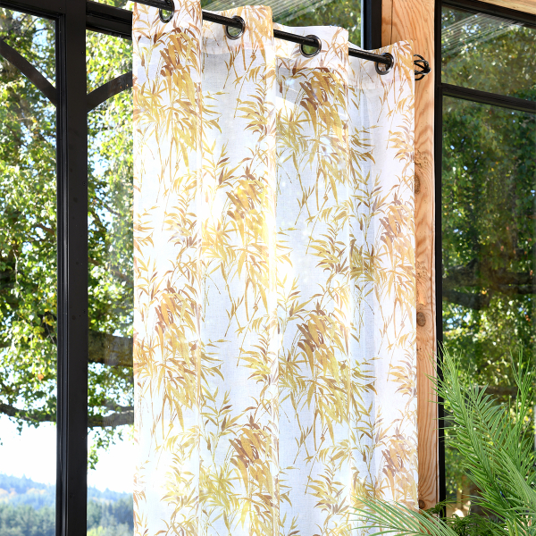 Κουρτίνα (140x260) Με Τρουκς S-F Kikko Moutarde R6B769003VL