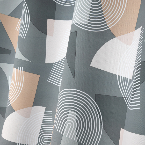 Κουρτίνα (140x260) Με Τρουκς S-F Quantum Multicolore R6C380001