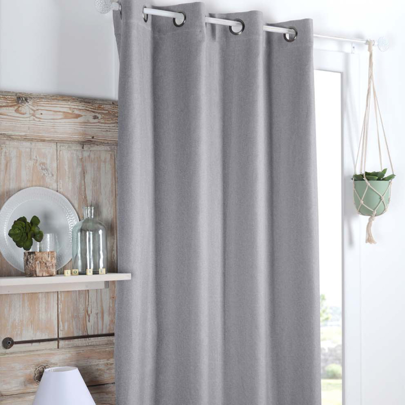 Θερμομονωτική Κουρτίνα (140x260) Με Τρουκς S-F Copenhague Perle R68937103