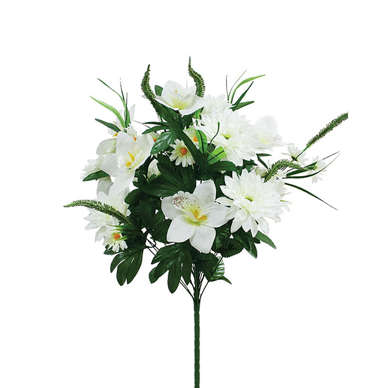 Διακοσμητικό Μπουκέτο Λουλουδιών 62εκ. Marhome 00-00-20453-24-4 239419