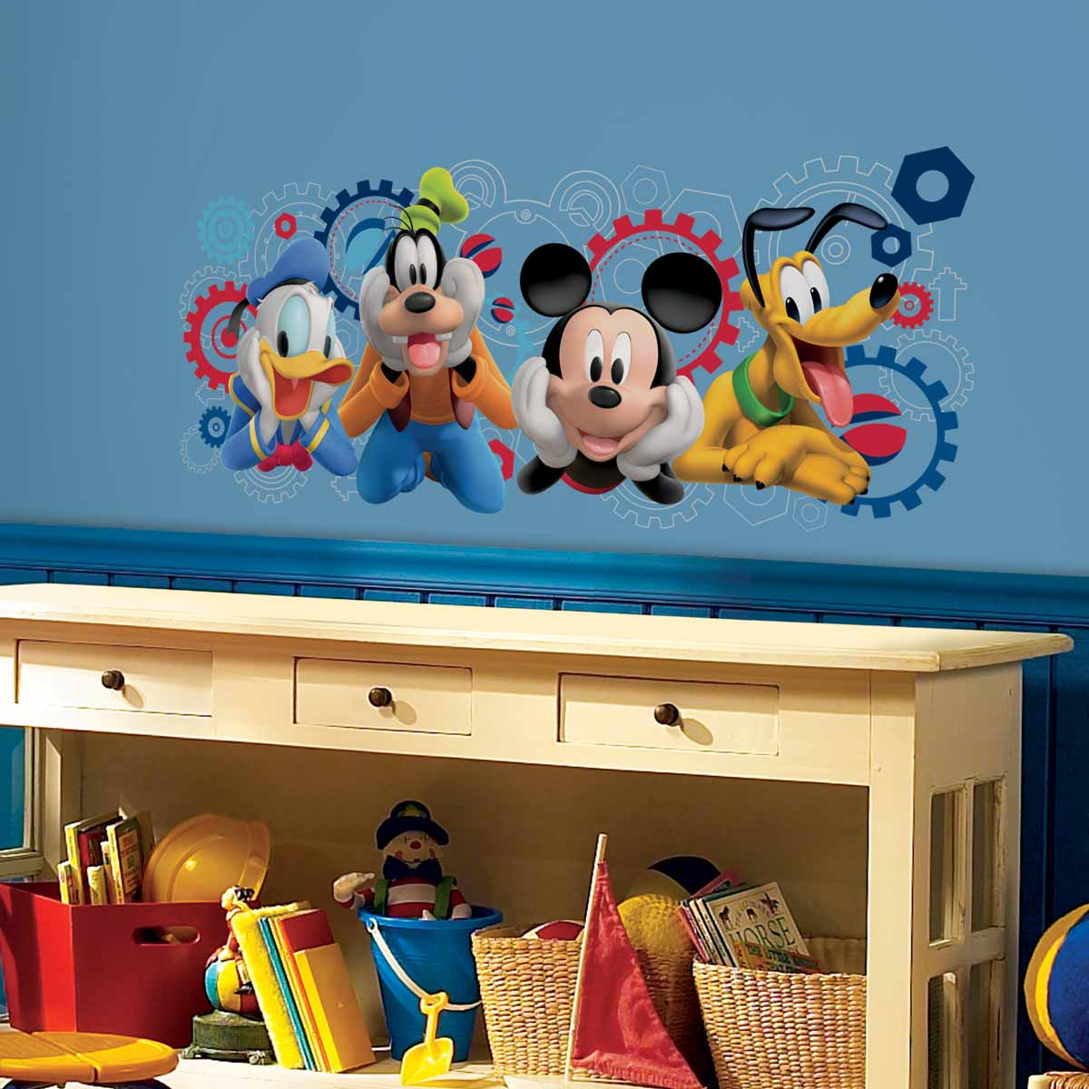 Παιδικό Αυτοκόλλητο Τοίχου RoomMates Mickey Mouse Ήρωες RΜΚ2561