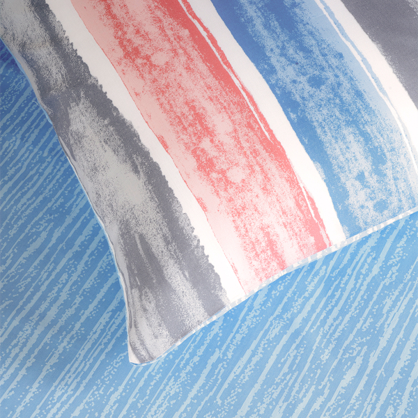 Κουβερλί Υπέρδιπλο (220x245) 2 Όψεων Kocoon Riva Blue