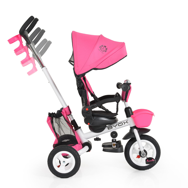 Ποδήλατο Τρίκυκλο (12+ Μηνών) Byox Flexy Lux Pink