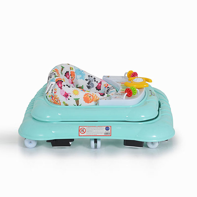 Στράτα (6+ Μηνών Έως 12Kg) Moni Jungle Fun Mint Home Παιχνίδια Περπατούρες - Στράτες Spitishop