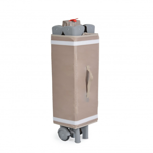 Παρκοκρέβατο 2 Θέσεων Με Αλλαξιέρα (0+ Μηνών/Έως 15kg) Cangaroo Once Upon A Time 3 Beige