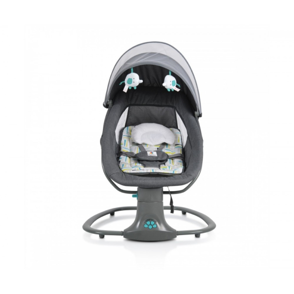 Ηλεκτρικό Ρηλάξ Με Μουσική (0-6 Μηνών/Έως 9kg) Cangaroo Axel Green
