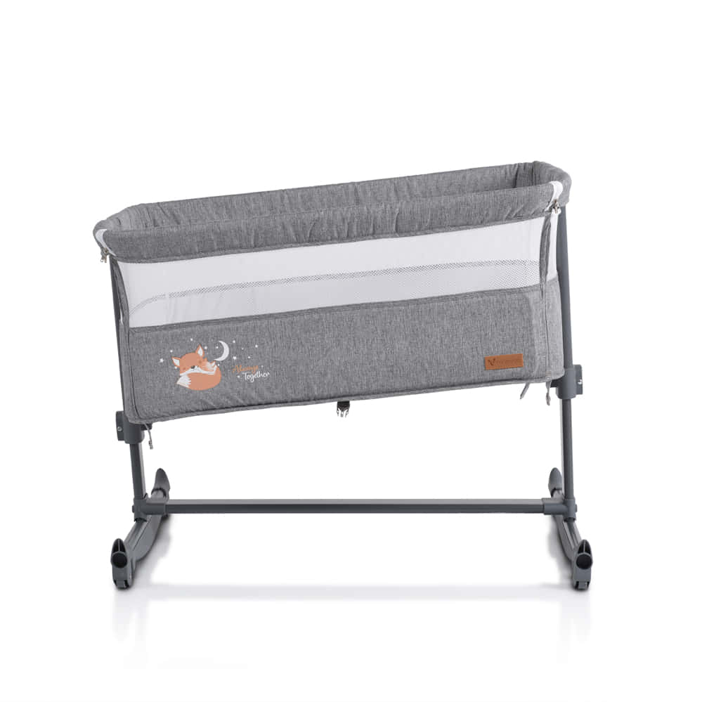 Λίκνο (0+ Μηνών Έως 12Kg) Cangaroo Always Together Grey Home Βρεφικά Μωρού Spitishop