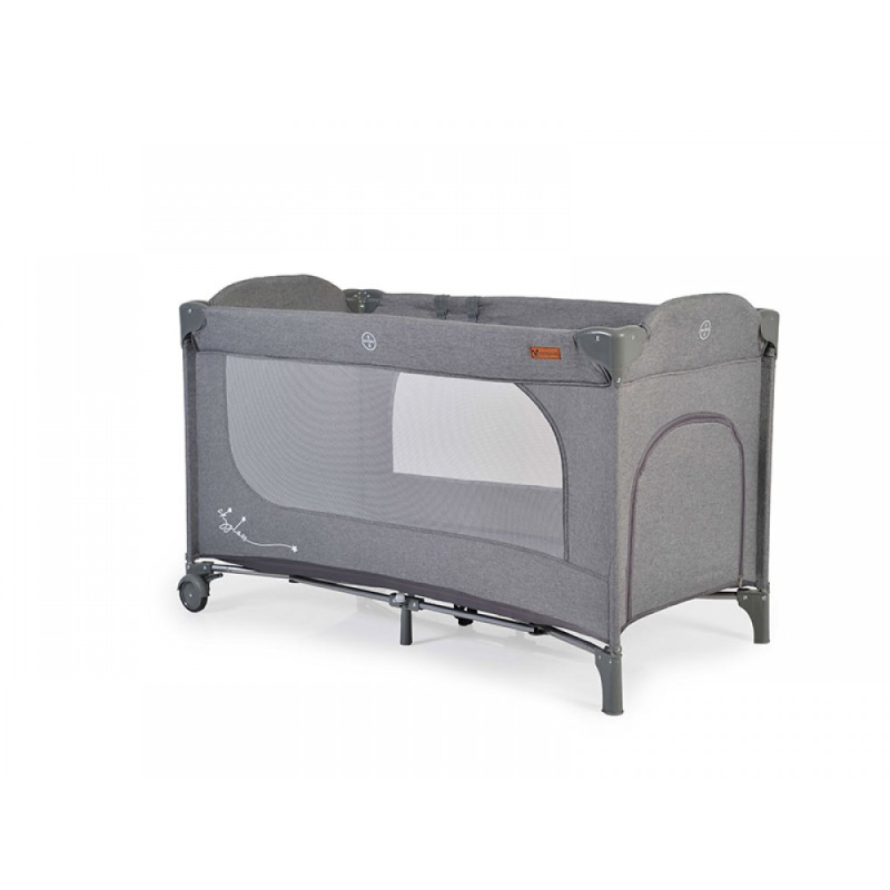Παρκοκρέβατο (0+ Μηνών/Έως 14kg) Cangaroo Skyglow 1 Grey