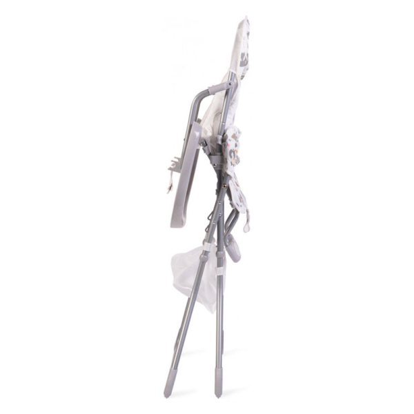 Καρεκλάκι Φαγητού Αναδιπλούμενο (6+ Μηνών/ Έως 15kg) Moni Scaut Grey