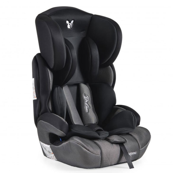 Κάθισμα Αυτοκινήτου + Booster (9 Μηνών-12 Ετών/9-36kg) Cangaroo Deluxe Black
