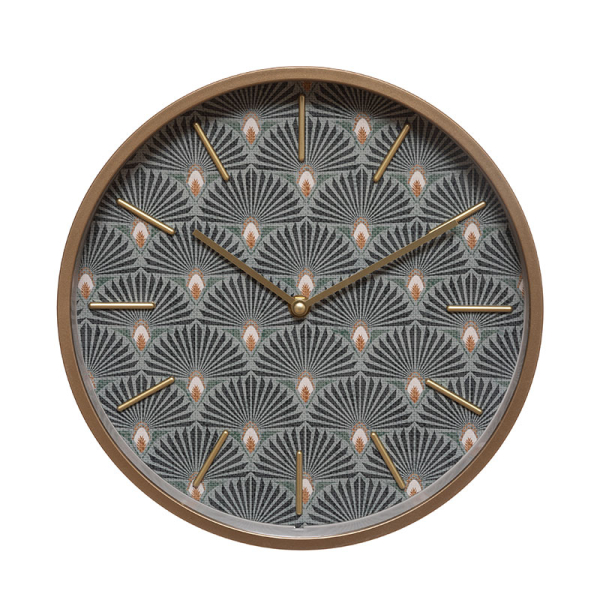 Ρολόι Τοίχου (Φ29.5) Αθόρυβο A-S Lizy Vert 185812